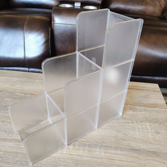 Rubbermaid Spacemaker 3 Tier Supplies Bin - Frosted Clear - Picture 5 of 9